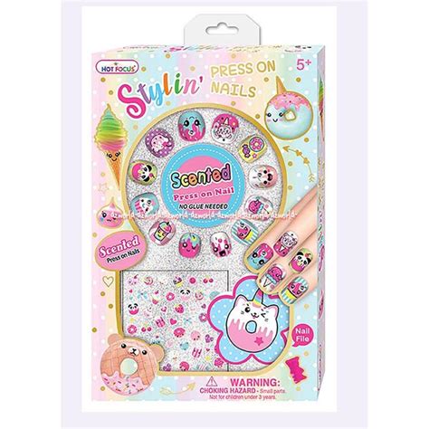 Jual Jual Hot Focus Stylin Nail Scented Hiasan Kuku Tempel Shopee Indonesia
