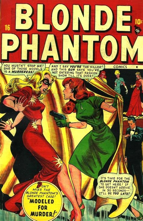 Covers And Splash Pages A Blonde Phantom Salute To Syd Shores Th Dimension Comics