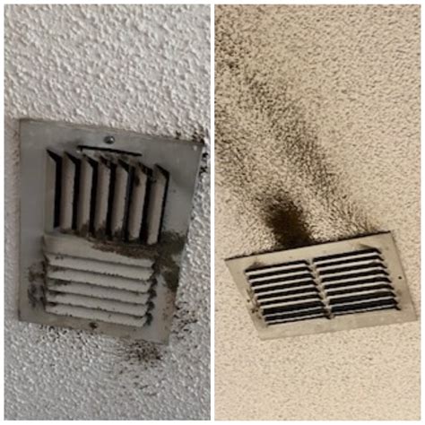 Moisture Stains Around Ceiling Vents | Shelly Lighting