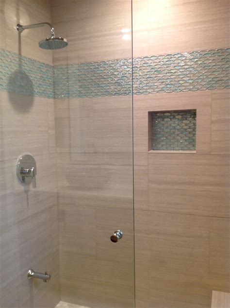 Bathroom Shower Tile Accent Wall
