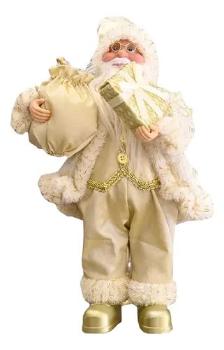 Papai Noel Luxo Nude Linda Decoração Natal Ano Novo Cm Frete grátis