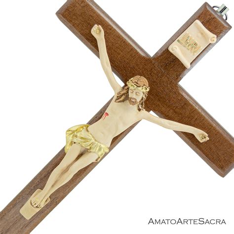 Crocifisso In Legno Di Frassino Amatoartesacra