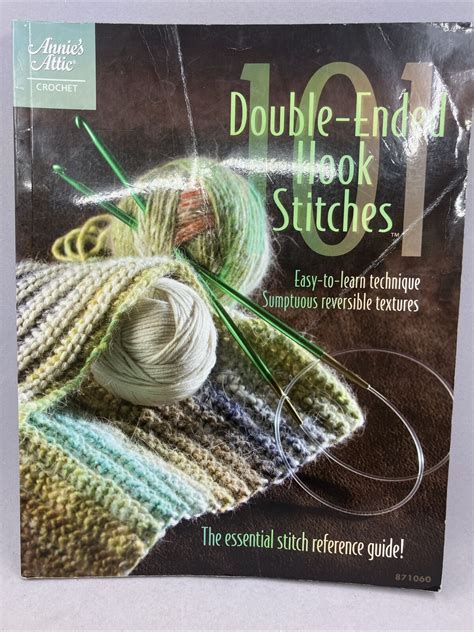 Annie S Attic Double Ended Hook Stitches Stitch Reference Guide Ebay