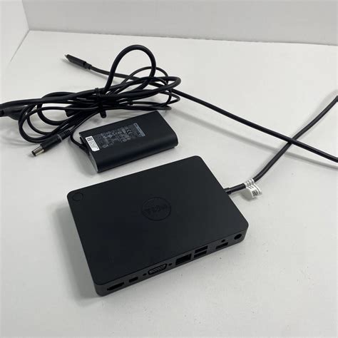 Genuine Dell Wd15 4k Usb C Docking Station K17a K17a001 5fddv W 130w Ac Adapter Ebay