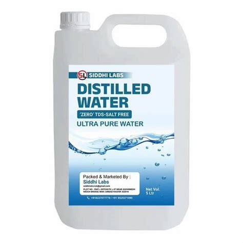 Distilled Water For Laboratory For Battery At ₹ 5litre In Nashik Id
