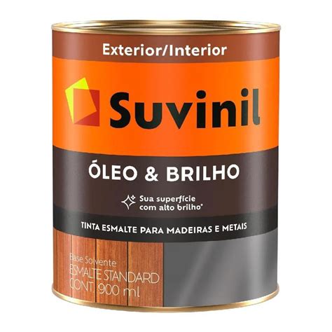 Tinta Oleo Branca - Rei das Tintas - TINTA OLEO E BRILHO BRANCO 900ML - SUVINIL