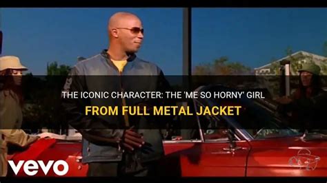 The Iconic Character The Me So Horny Girl From Full Metal Jacket ShunVogue