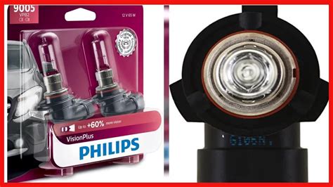 Philips Automotive Lighting 9005 Visionplus Upgraded Headlight With Up