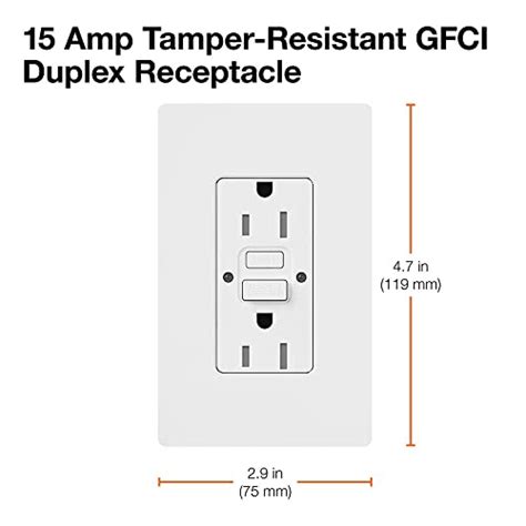 Lutron White Car Gfst Wh Claro Self Testing Receptacle Best