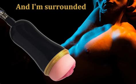 Amazon Male Masturbators Cup With 3XLR Adapter For Sex Machine Auto Thrusting Pocket Pussy