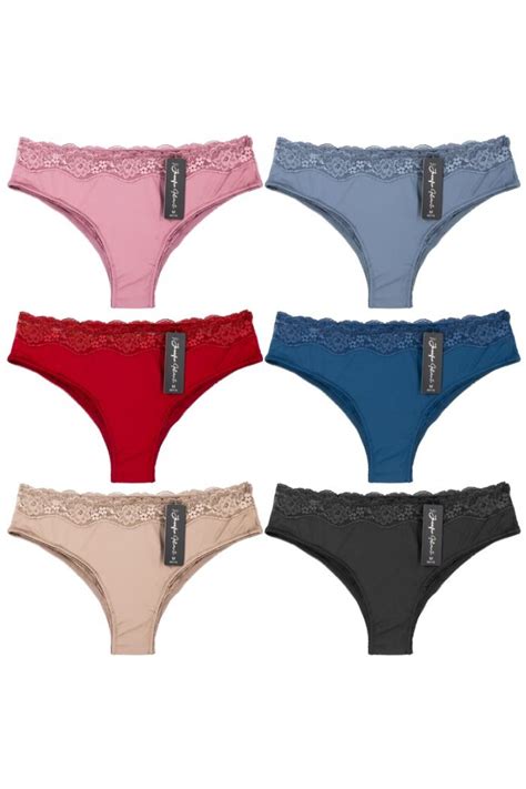 JNFR Microfiber Bikini 69116 12 Pc Bravo Underwear