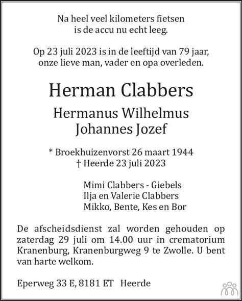 Herman Hermanus Wilhelmus Johannes Jozef Clabbers