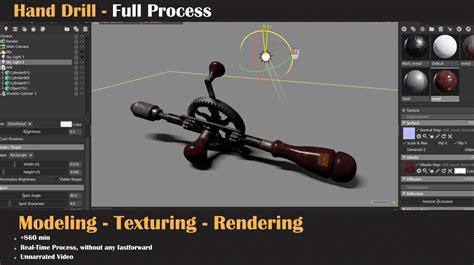 ArtStation - Hand Drill - Tutorial Full Process | Tutorials