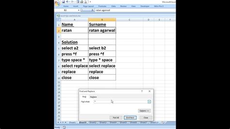 How To Seperate Name And Surname In Excel Ratan Agarwal It Informer Shorts Youtube