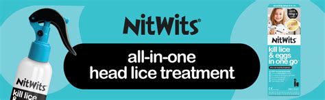 Nitwits All In One Head Lice Treatment Spray Kills Nits Eggs