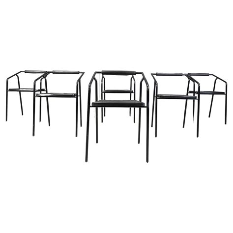 Postmodern italian dining chairs by Lexis, 1990s For Sale at 1stDibs