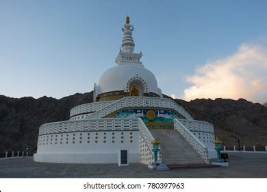 Shanti Stupa Night Time Leh Ladakh Stock Photo 113448952 | Shutterstock