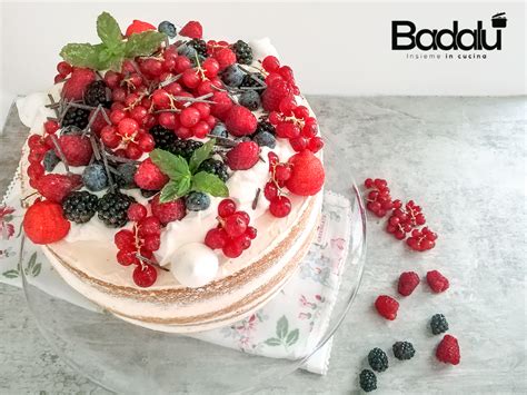 Naked Cake Con Frutti Di Bosco Con Video Clip Badal