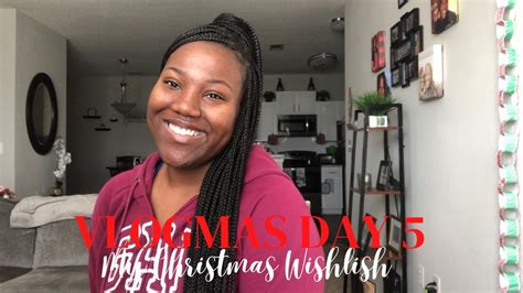 My Christmas Wishlist 2022 Vlogmas Day 5 ️ 💕 Keiona Janaé Youtube