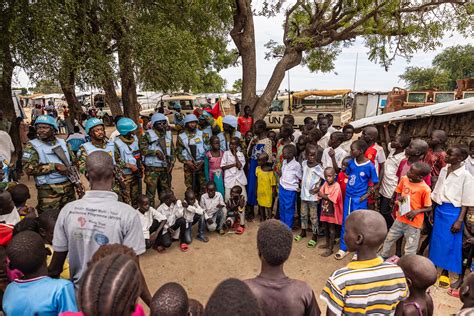 Ghanaian Peacekeepers Foster Unity In Bentiu BENTIU SOUTH Flickr