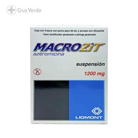 Macrozit 200mg5ml 30ml Polvo Suspension Cruz Verde