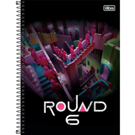 Caderno Round 6 Espiral 10m 160 Folhas Capa Dura Capa Escada Tilibra