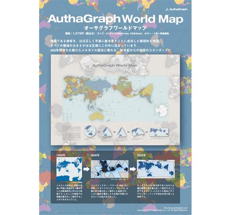 Authagraph World Map Poster - Oconto County Plat Map