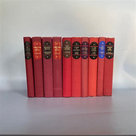 10 Red Companion Book Club 1950s And 1960s Etsy