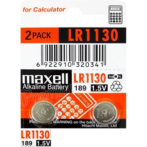 MAXELL 189 Alkaline Battery LR1130 LR 1130 LR 1130 Original Batteries