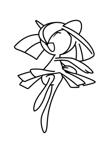 Kirlia Pokemon Coloring Page Windingpathsart The Best Porn Website 6864