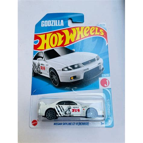 Jual Hot Wheels Nissan Skyline Gt R Bcnr Godzilla Putih Hw J Imports Kab Bekasi