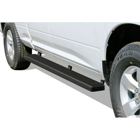 Aps Iboard Running Boards 5 Inches Matte Black Compatible With Dodge