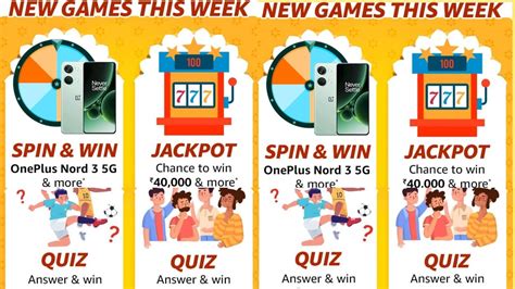 Amazon New Game This Week Quiz Answer Today I Amazon Quiz Today I 24