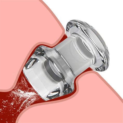 Amazon Hollow Vaginal Speculum Peeking Anal Butt Plug Vagina Expander Tunnel Transparent