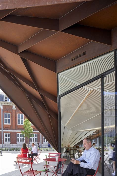 Portsoken Pavilion By Make Architects New Pavilion And Landscaped
