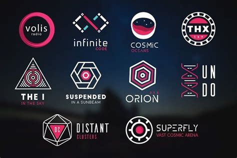 10 Futuristic Logos Pack Corporate Logo Design Creative Branding