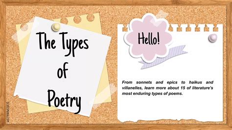 Types of Poetry | PPT