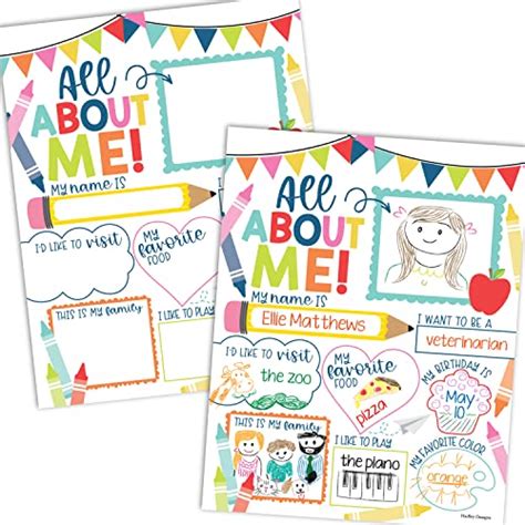 Best All About Me Poster Sets For The Classroom Teachersparadise