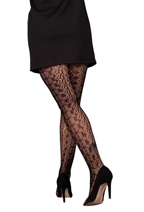 Netzstrumpfhose In Herausstechendem Design Strumpfhosen Club Hot Fashion Odretto Highheels