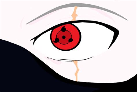 Kakashi's sharingan eye by mrswintter on DeviantArt