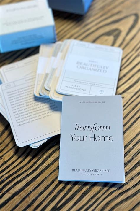 Beautifully Organized In 52 Weeks Card Deck In 2024 Deck Of Cards