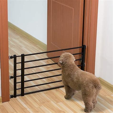 Retractable Gate Black Safety Gate Narrow To Extra Wide Pet Stair Gate