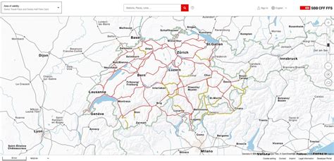 Switzerland Train Map 2023 - Get it digital or in print in 2023 | Train ...