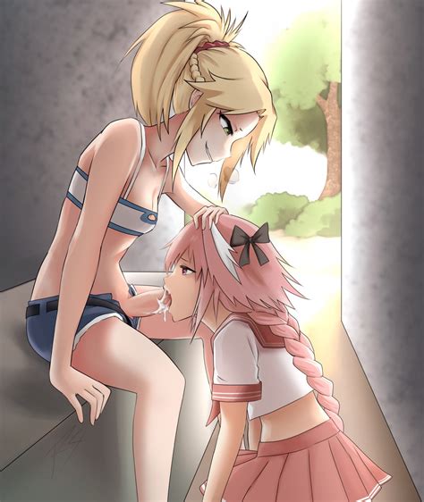 Commission Mordred X Astolfo By REsin Hentai Foundry