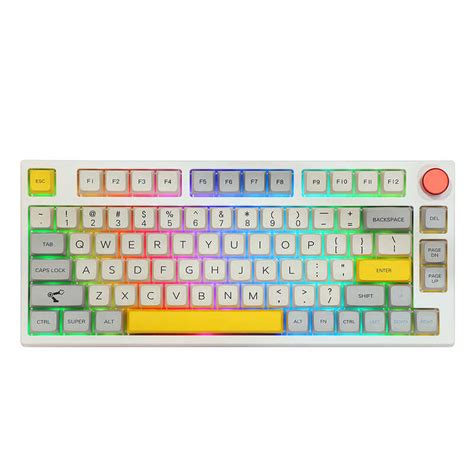 Epomaker Th Pro Hot Swap Rgb Ghz Bluetooth Wired Nical Keyboard Mda Pbt Keycaps