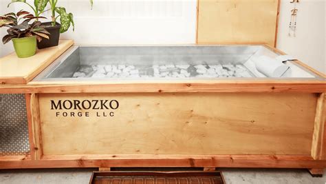 Morozko Forge Cold Plunge - The Morozko Ice Bath - Nordica Sauna