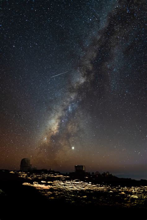 Haleakala Observatory with Meteor Maui, Hawaii | Colorado Astrophotography