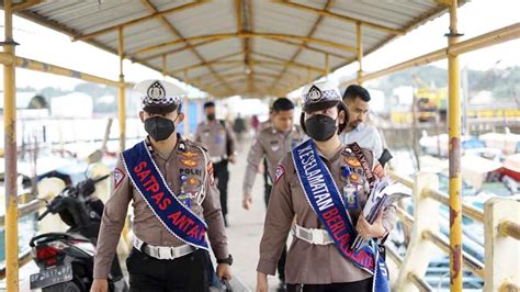 Ke Belakang Padang Satlantas Polresta Barelang Lakukan Inovasi Satpas