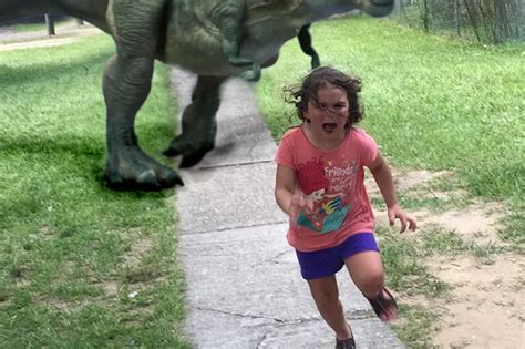 Internet Turns This Terrified Girls Escape From A Peacock Into Some