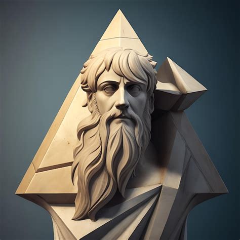 Premium Ai Image Pythagoras